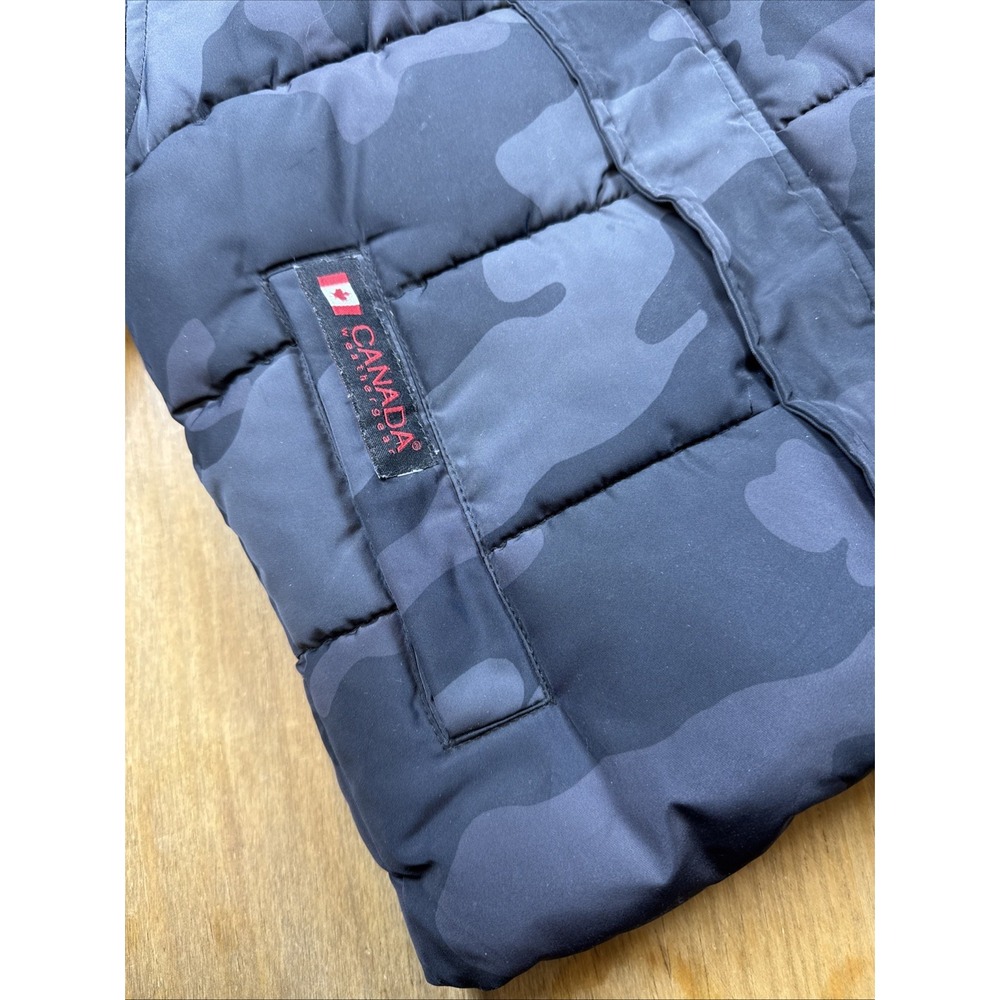 Canada Weather Gear Jacket Boys Size 5/6 Warm Winter Coat Cargo Pockets Hood - Picture 11 of 16